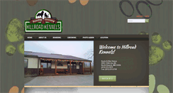 Desktop Screenshot of hillroadkennels.com