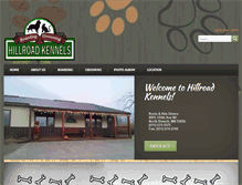 Tablet Screenshot of hillroadkennels.com